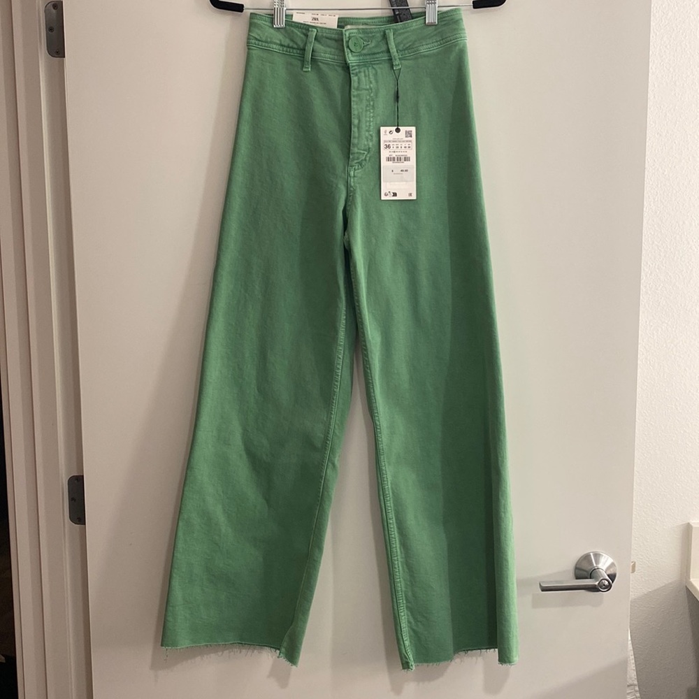Zara - the Marine Straight Pants